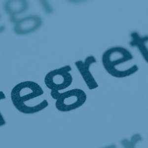 discipline and regret