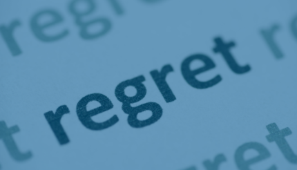 discipline and regret